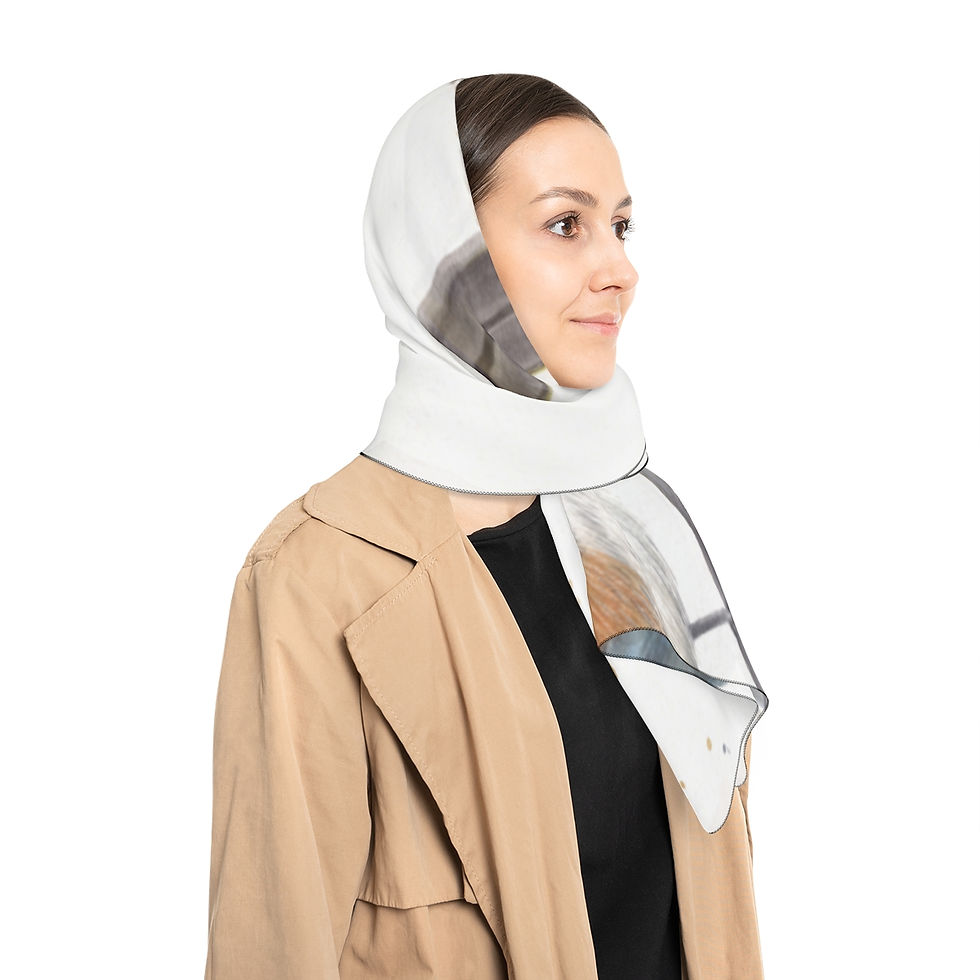 Thumbnail: CAG Online Scarf - Four Birds by Viktoria Zhulego