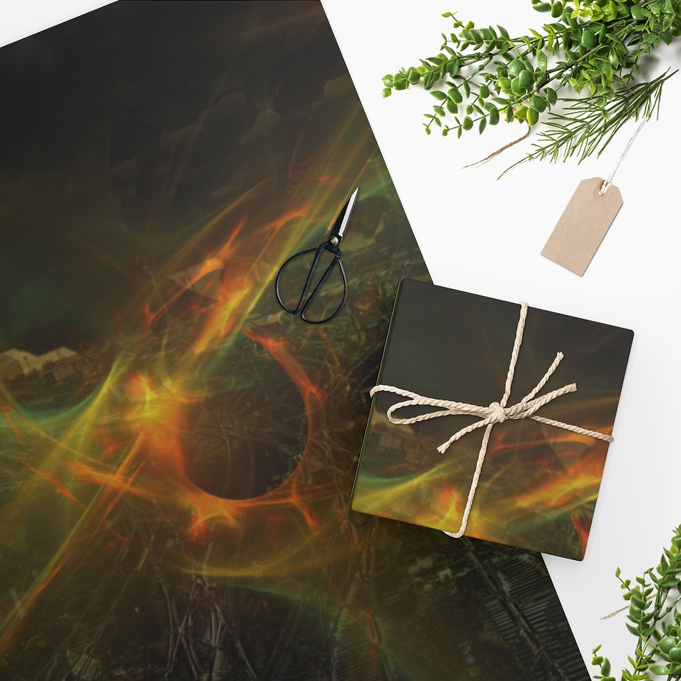 CAG Online Wrapping Paper - Bad Asteroid by Aleksandrs Drozdovs