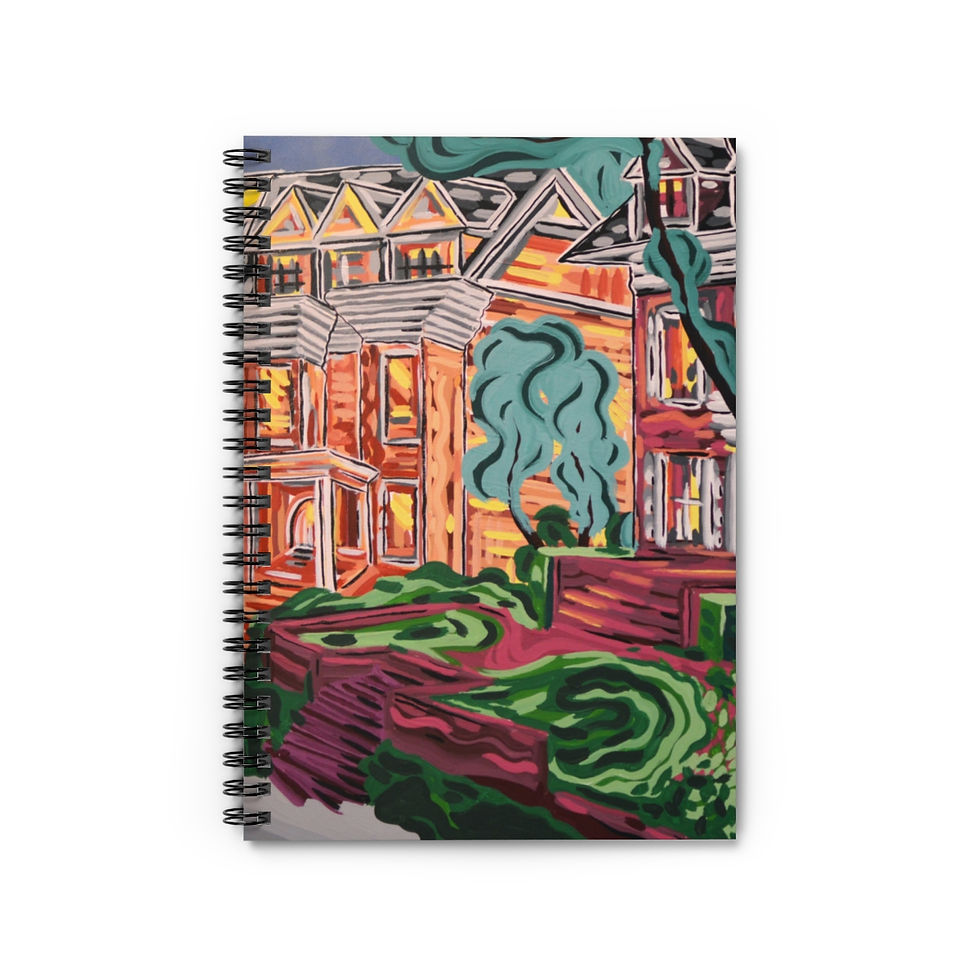 Thumbnail: CAG Online Spiral Notebook - Float Motion by J.B. Nearsy