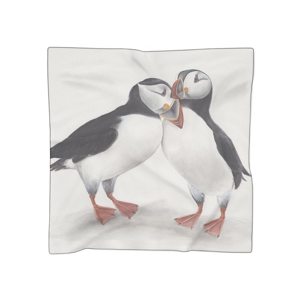 CAG Online Scarf - Puffinsby Viktoria Zhulego