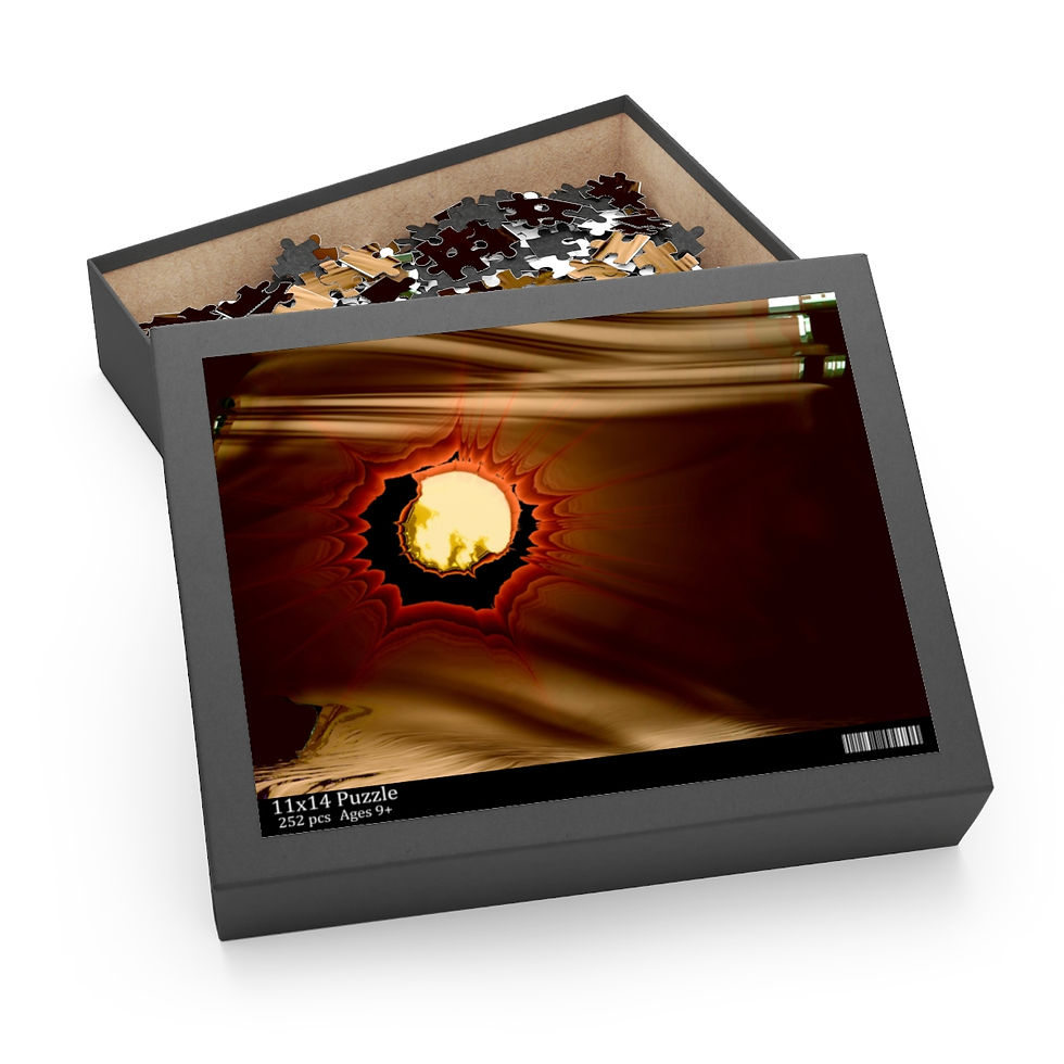 Thumbnail: CAG Online Puzzles-Golden Hour by Elaine Hunter.