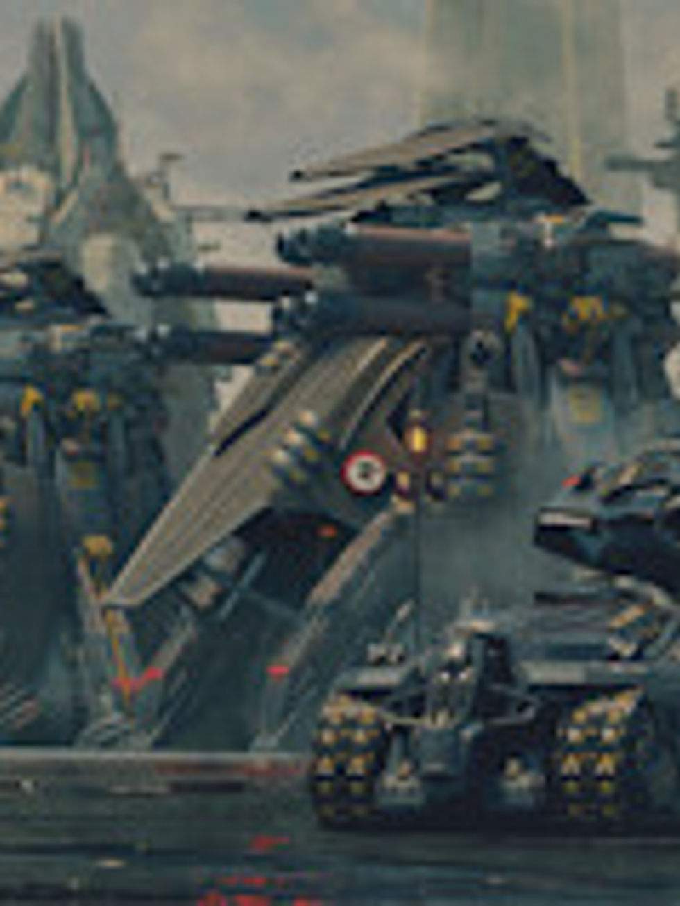 Tank and Heavy Cannon