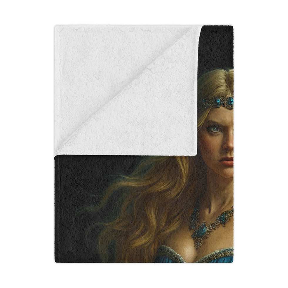 Thumbnail: Woman with blonde hair, Burn What’s Left of Me | Dark Fantasy Romance Song of Fire, Wolves & Crowns, in a dark background