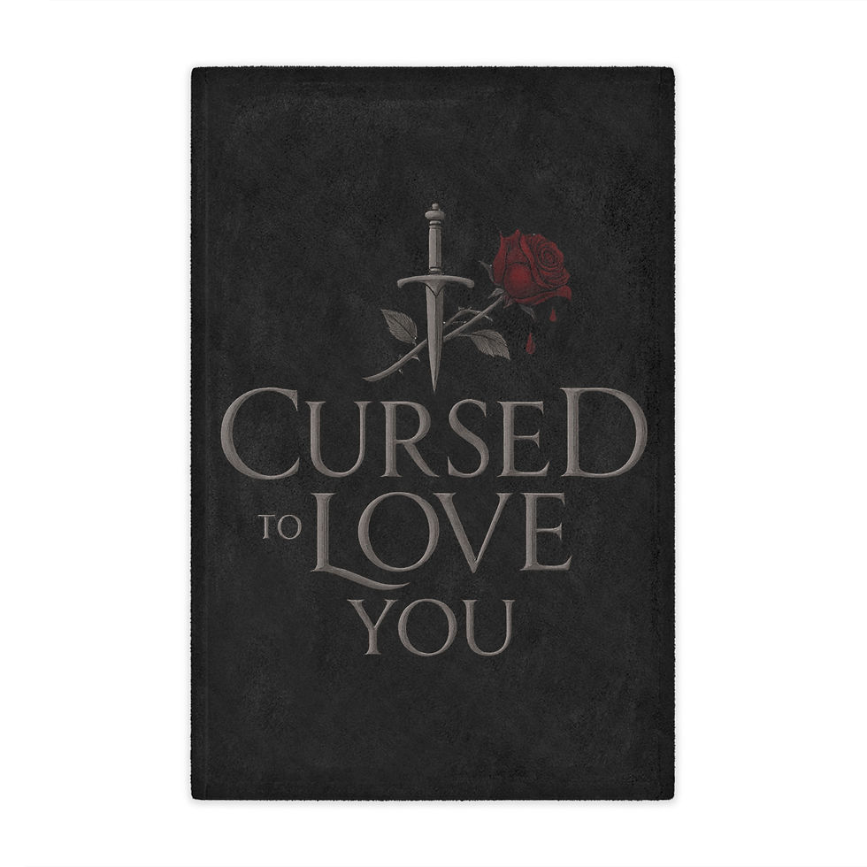 Thumbnail: Cursed to Love You – Gothic Fantasy Romance Minky Blanket