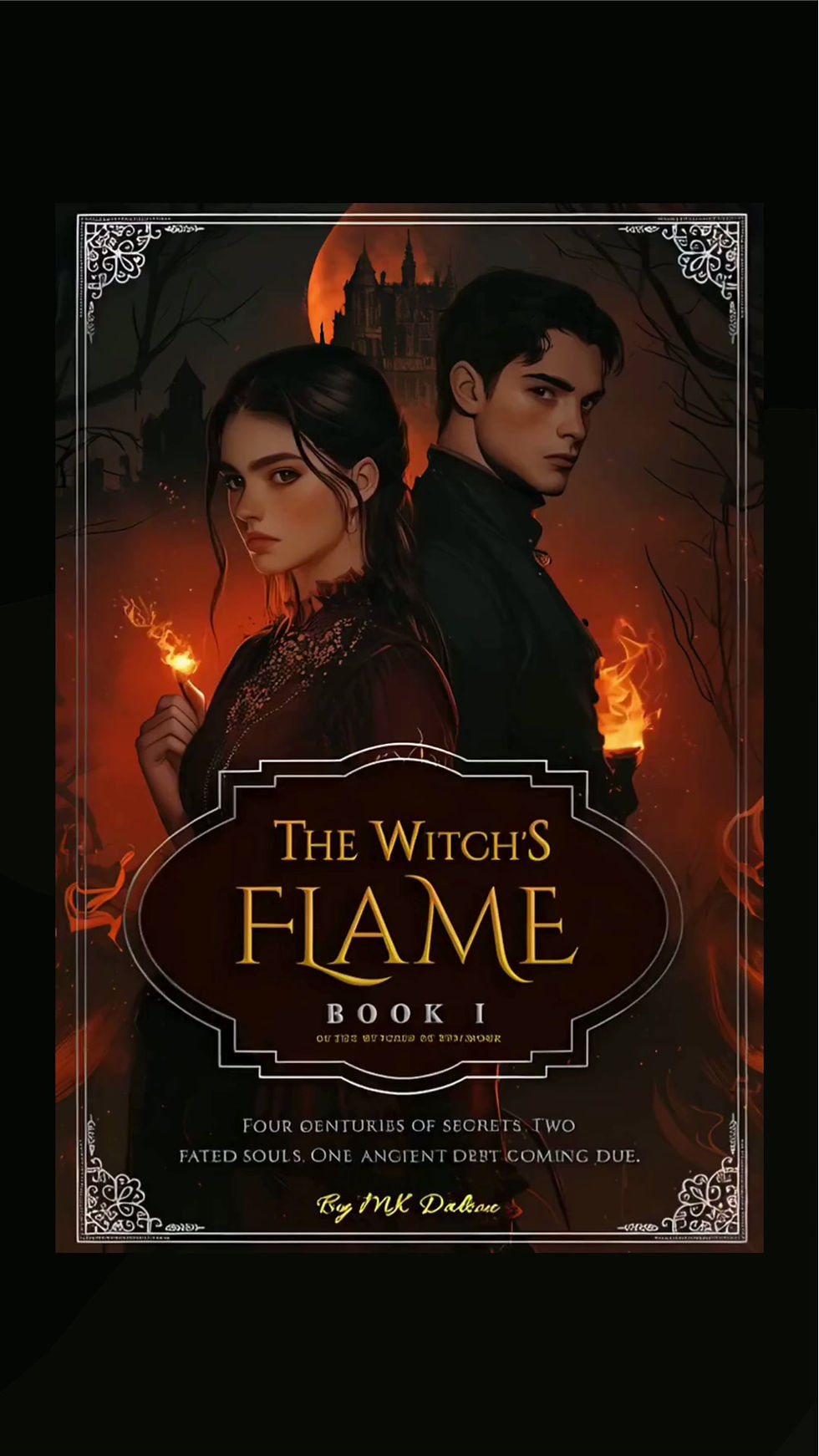 Thumbnail: The Witch's Flame - Ebook - The Witches of Veilmoor, Book 1