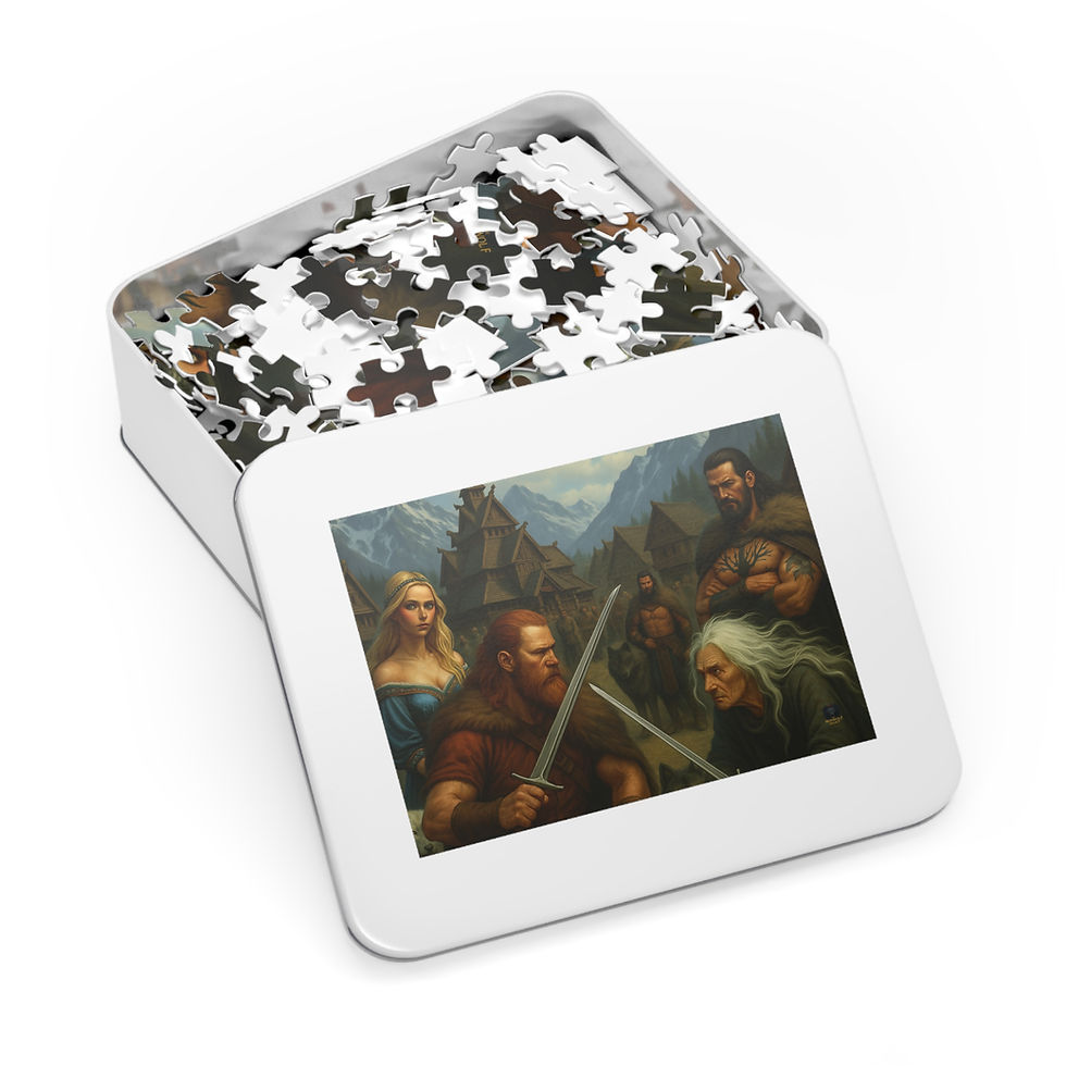 Thumbnail: Puzzle box with fantasy art, Lucian Veyrath theme, Bloodline Chronicles music