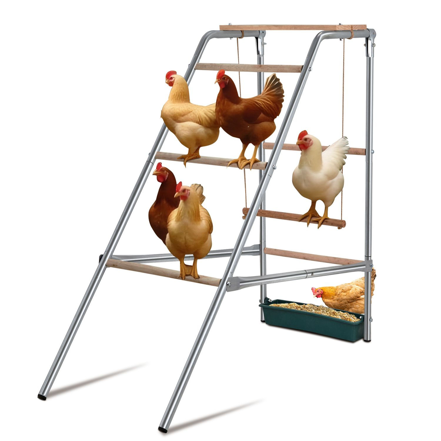 Large Outdoor Chicken Perch - 103x50x100cm for Comfortable Roosting