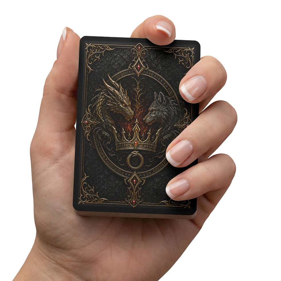 Thumbnail: The Dragonblood Crown Poker Playing Cards