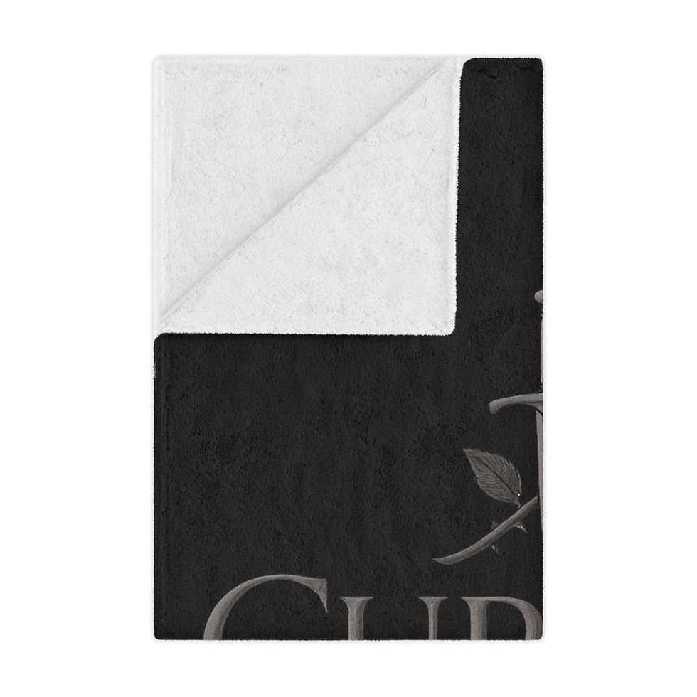 Thumbnail: Cursed to Love You – Gothic Fantasy Romance Minky Blanket