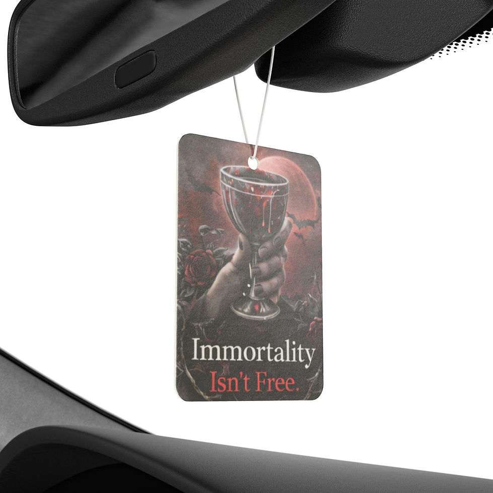Thumbnail: Immortality Isn’t Free – Dark Fantasy Vampire Car Air Freshener