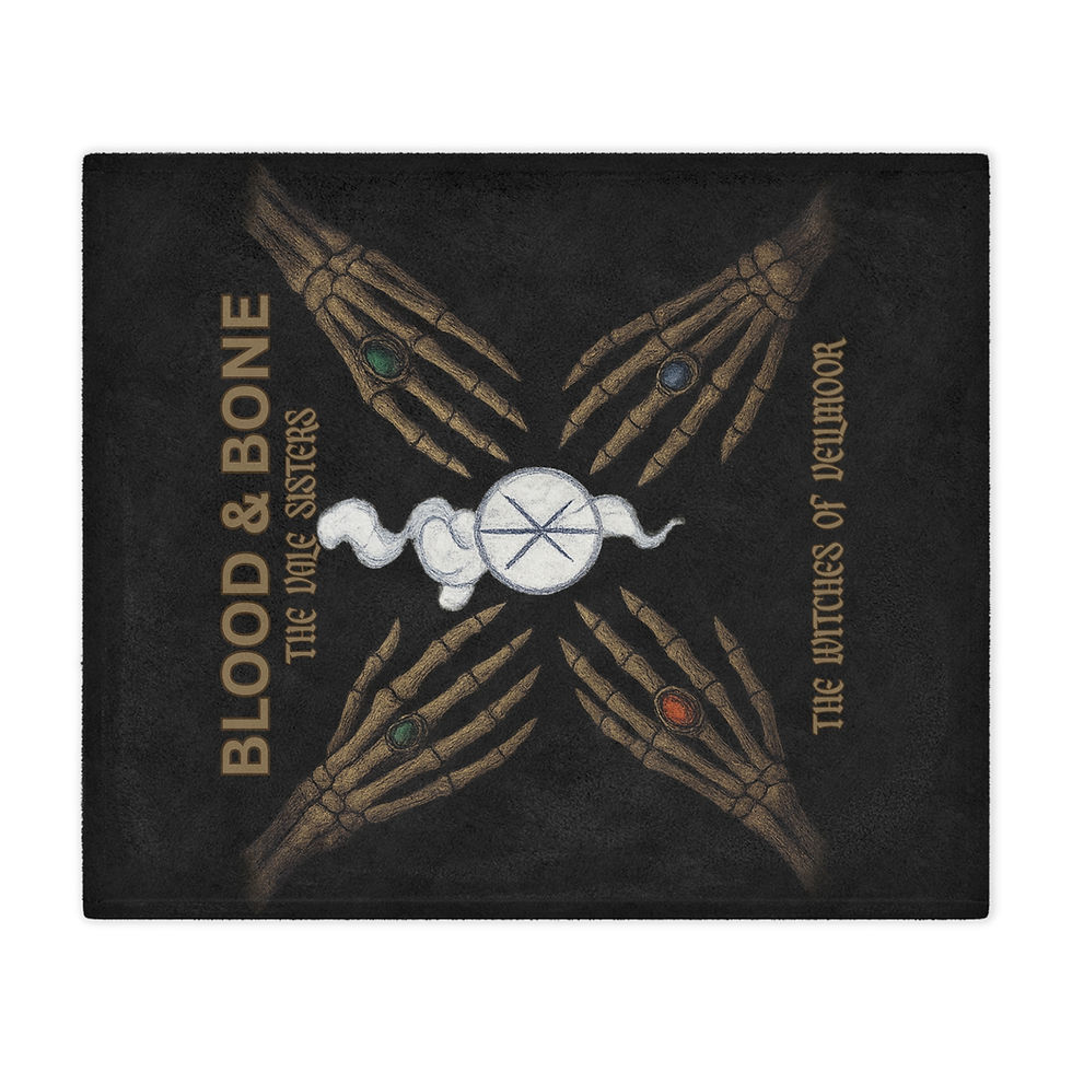 Thumbnail: Blood & Bone, The Sire Sisters, The Witches of Delmoor, dark fan, Golden Fire song
