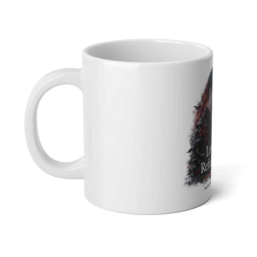 Thumbnail: Love That Refuses to Die – Dark Romance Jumbo Mug (20oz)