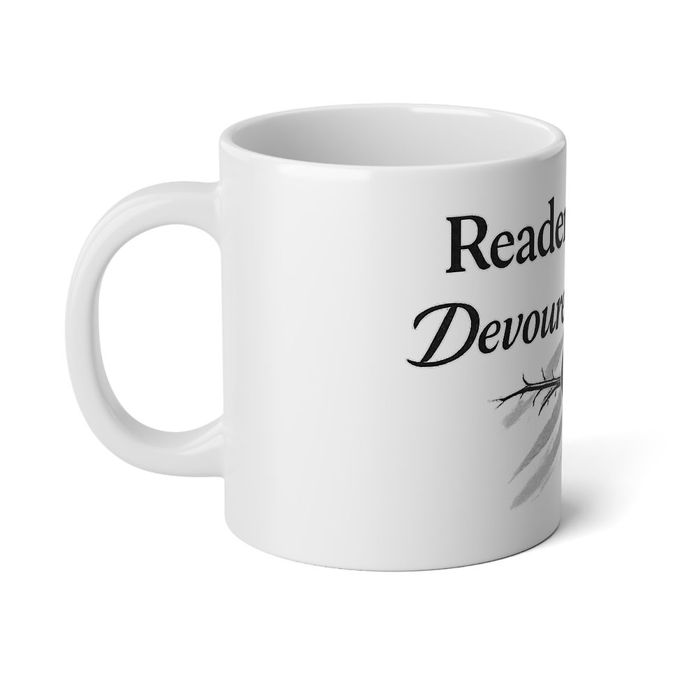 Thumbnail: Reader by Day, Devourer by Night – Book Lover Mug (20oz)