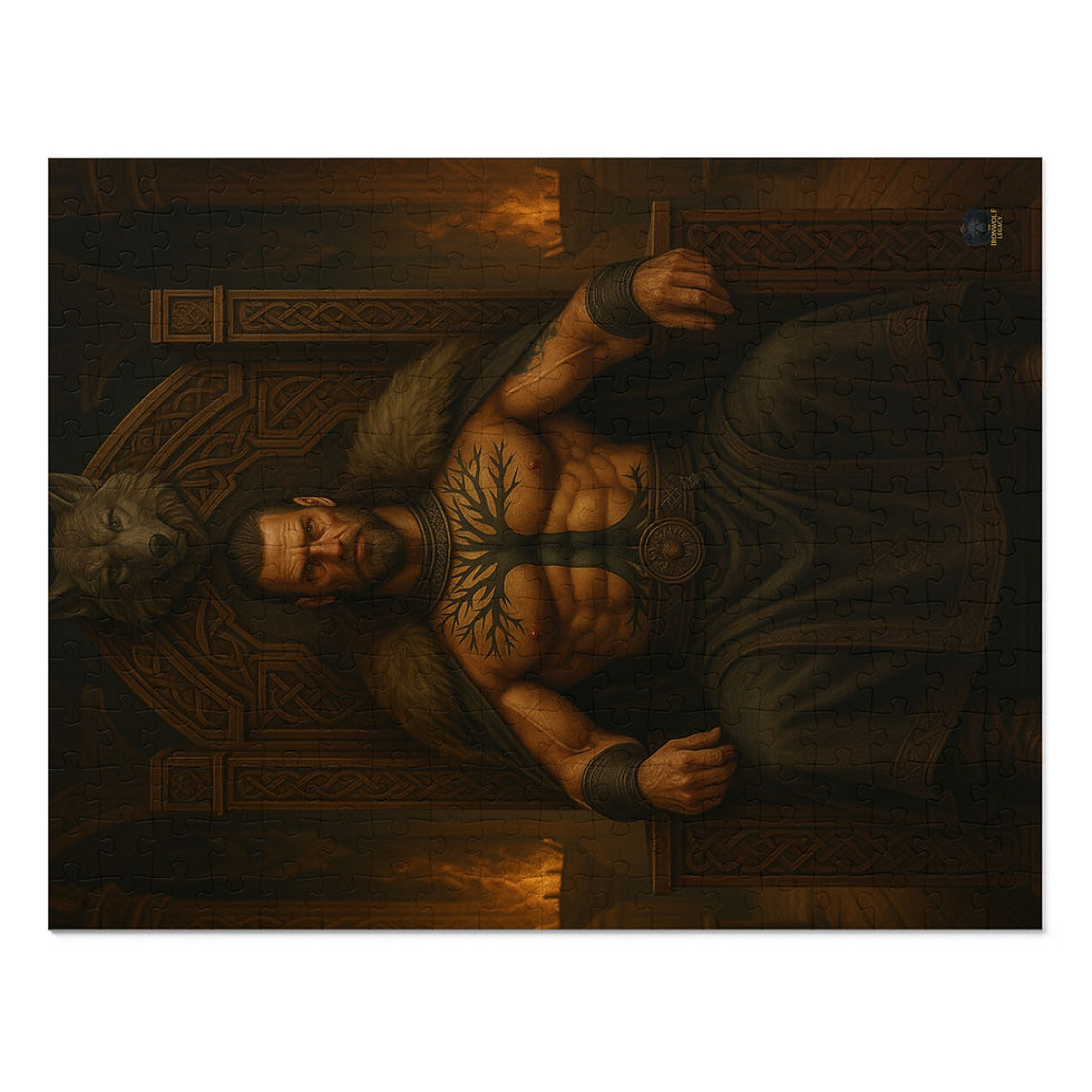Thumbnail: Man with chest tattoo lying down, Burn What’s Left of Me | dark fantasy romance song