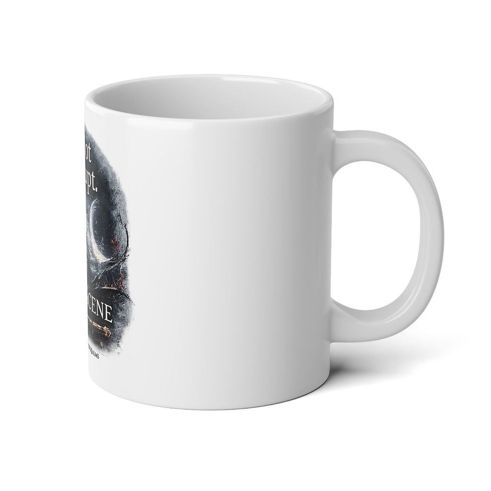 Thumbnail: Do Not Interrupt – Alpha Scene Jumbo Mug (20oz)