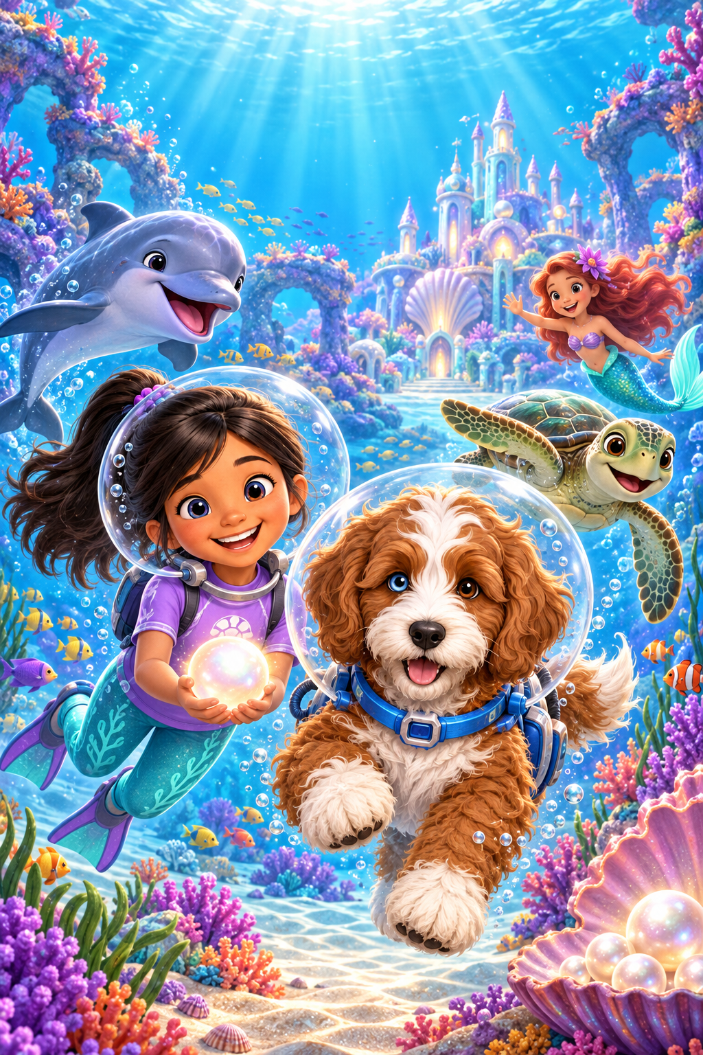 Mermaid Lagoon Adventure — sample edition cover