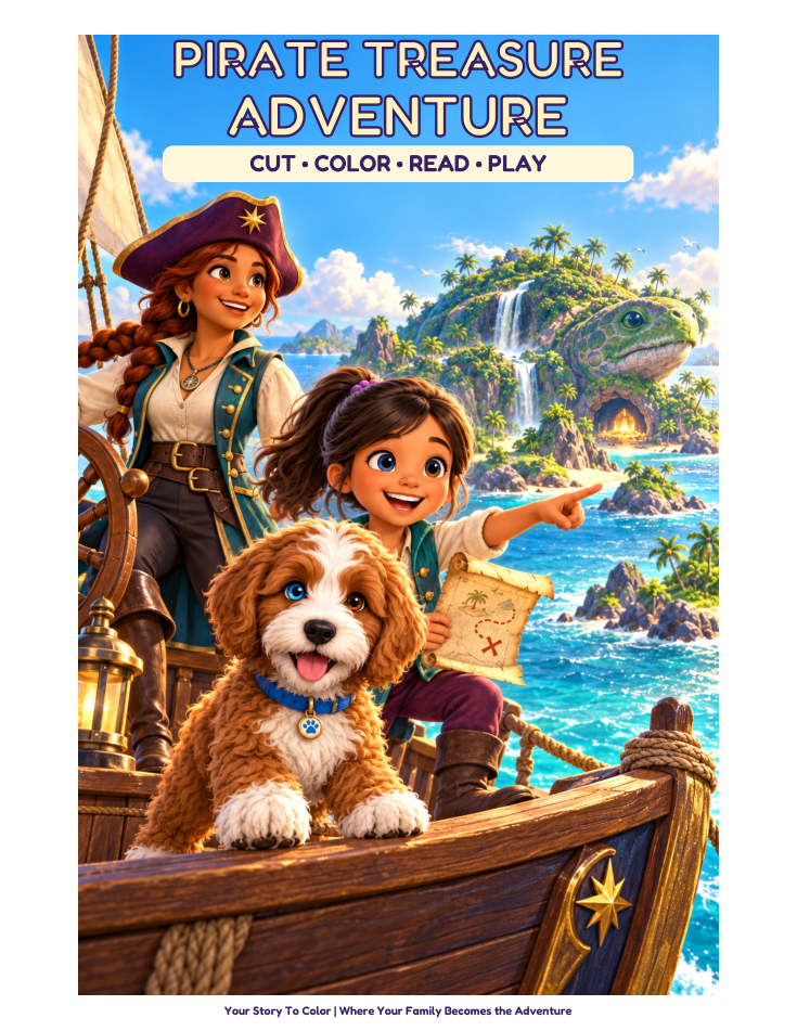 Pirate Treasure Adventure — sample edition cover