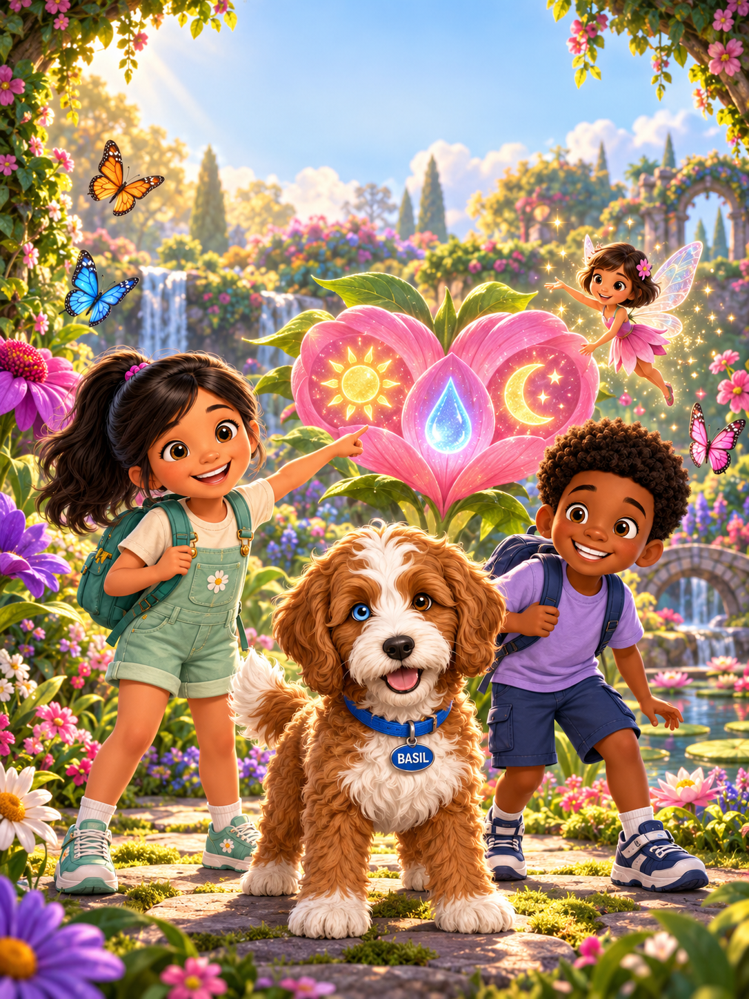 Enchanted Fairy Garden — sample edition cover