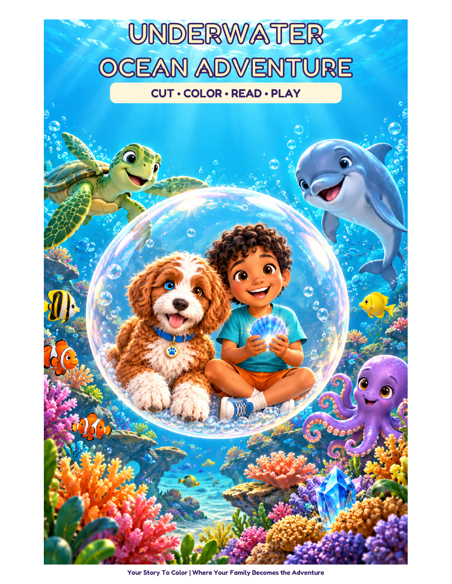 Underwater Ocean Adventure — sample edition cover