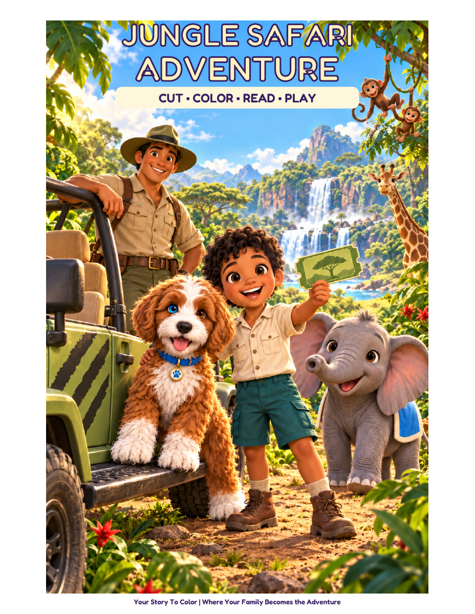 Jungle Safari Adventure — sample edition cover