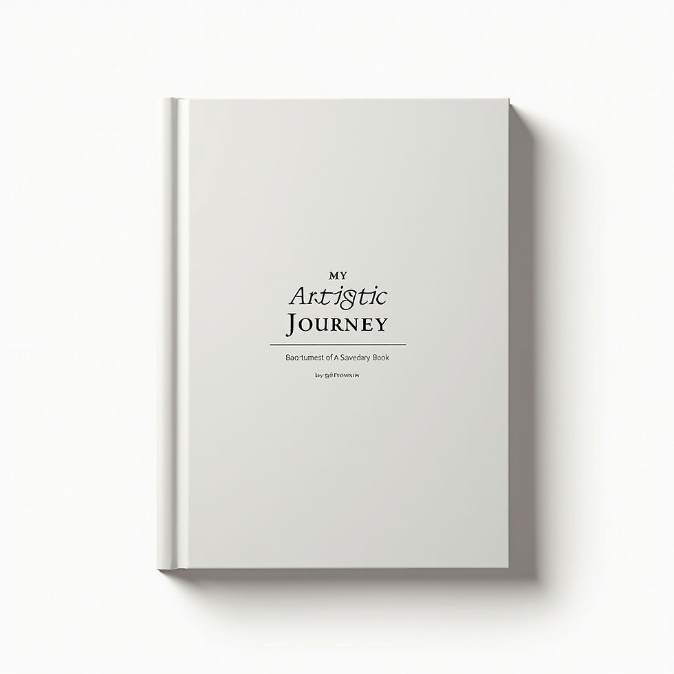 My Artistic Journey Book