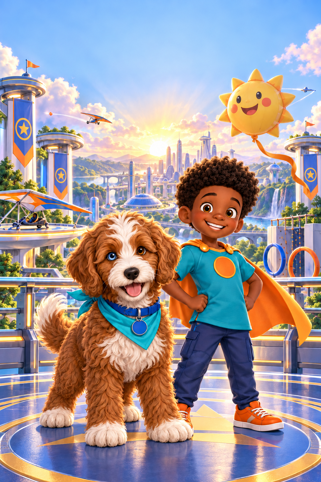 Superhero Academy Adventure — sample edition cover
