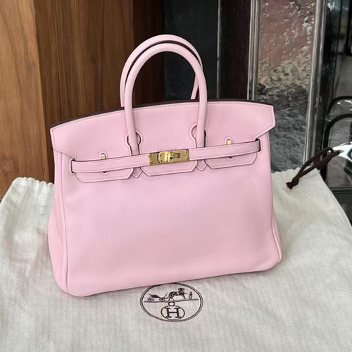 Hermès Birkin 25 | Rose Sakura | GHW | Swift | T Stamp