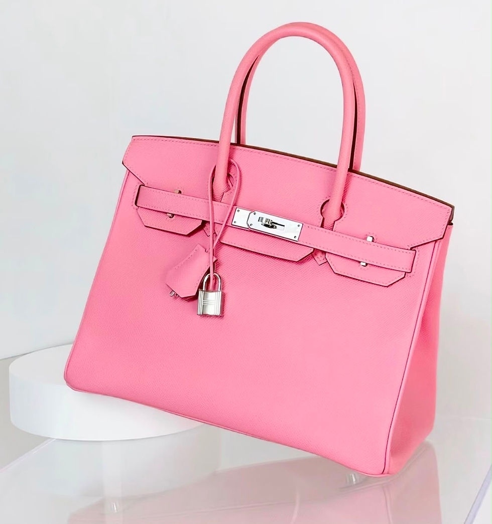 Thumbnail: Birkin 30 Rose Confetti PHW Epsom