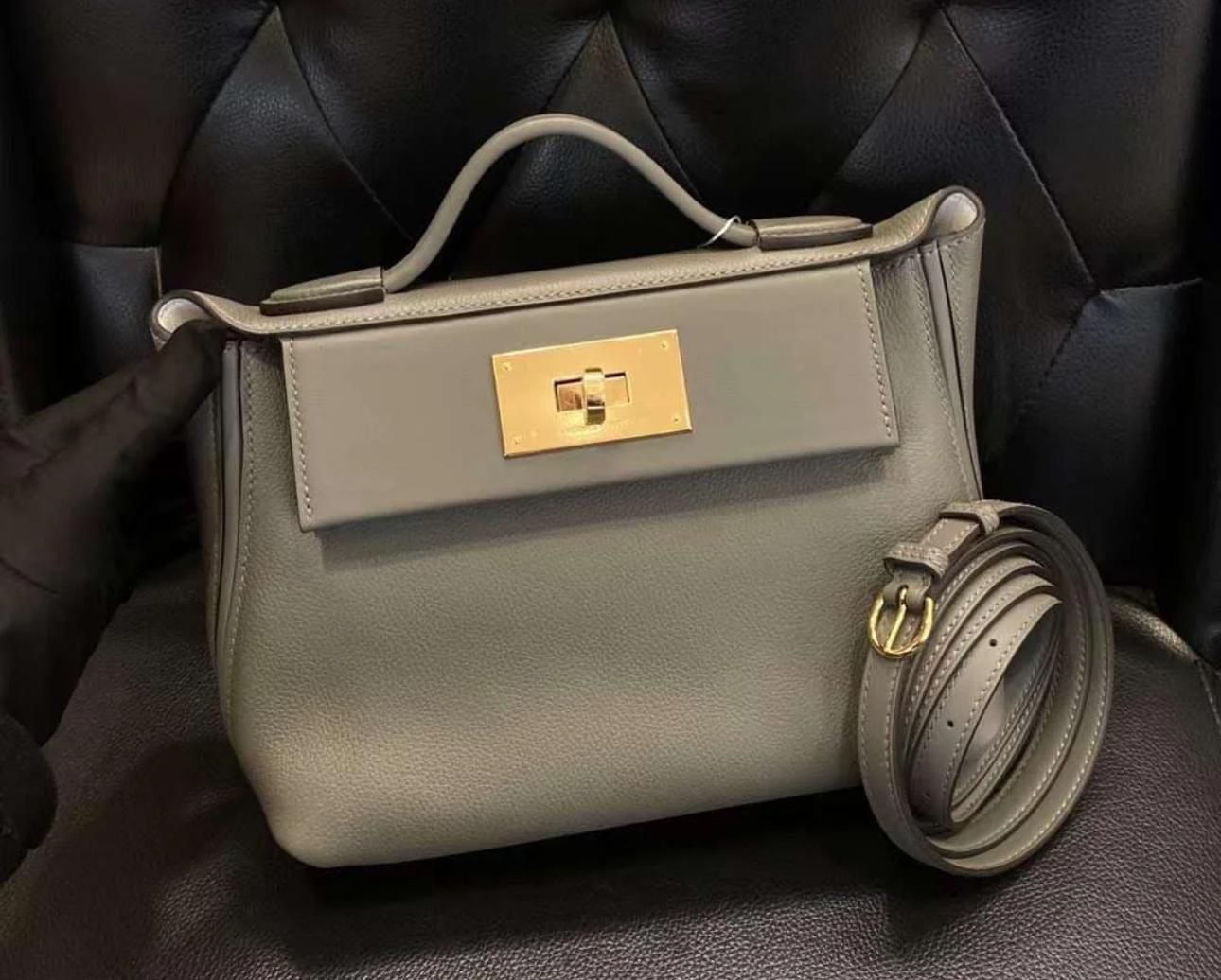 Mini 2424 | Etain | GHW | Evercolor | Z Stamp