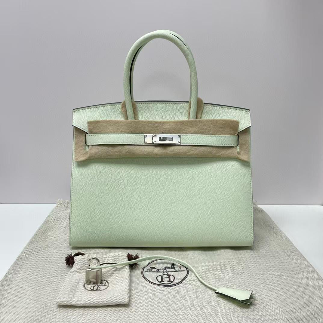 Birkin 30 | Vert Fizz | PHW | Epsom | B Stamp