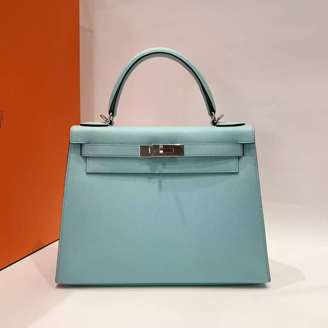 Kelly 28 | Blue Atoll | PHW | Epsom | C Stamp