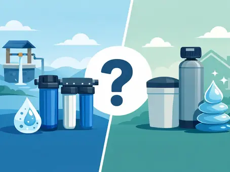 Well Water Filter vs Softener: Which One?