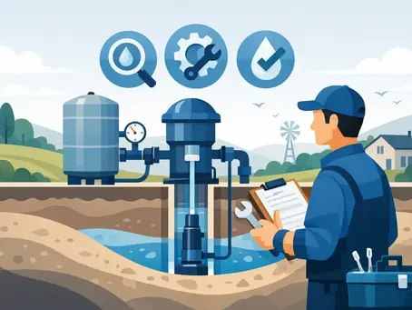 Water Well Maintenance Checklist for Owners
