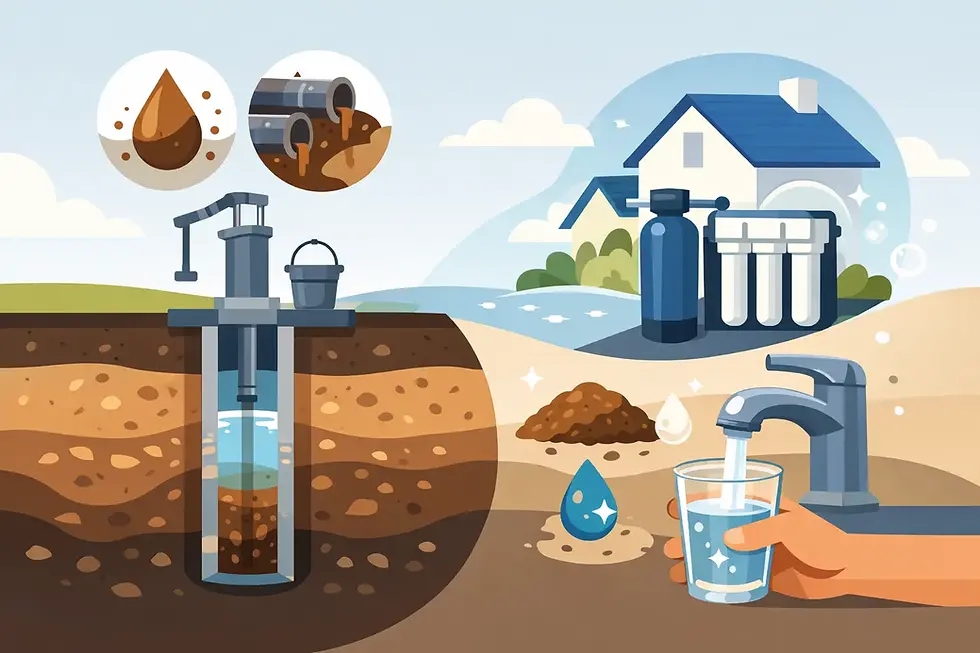 Why Does Well Water Turn Brown? Causes and Fixes
