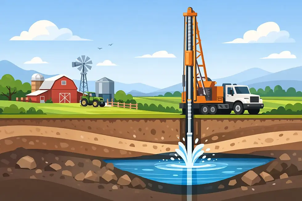 Farm Well Drilling for Reliable Water
