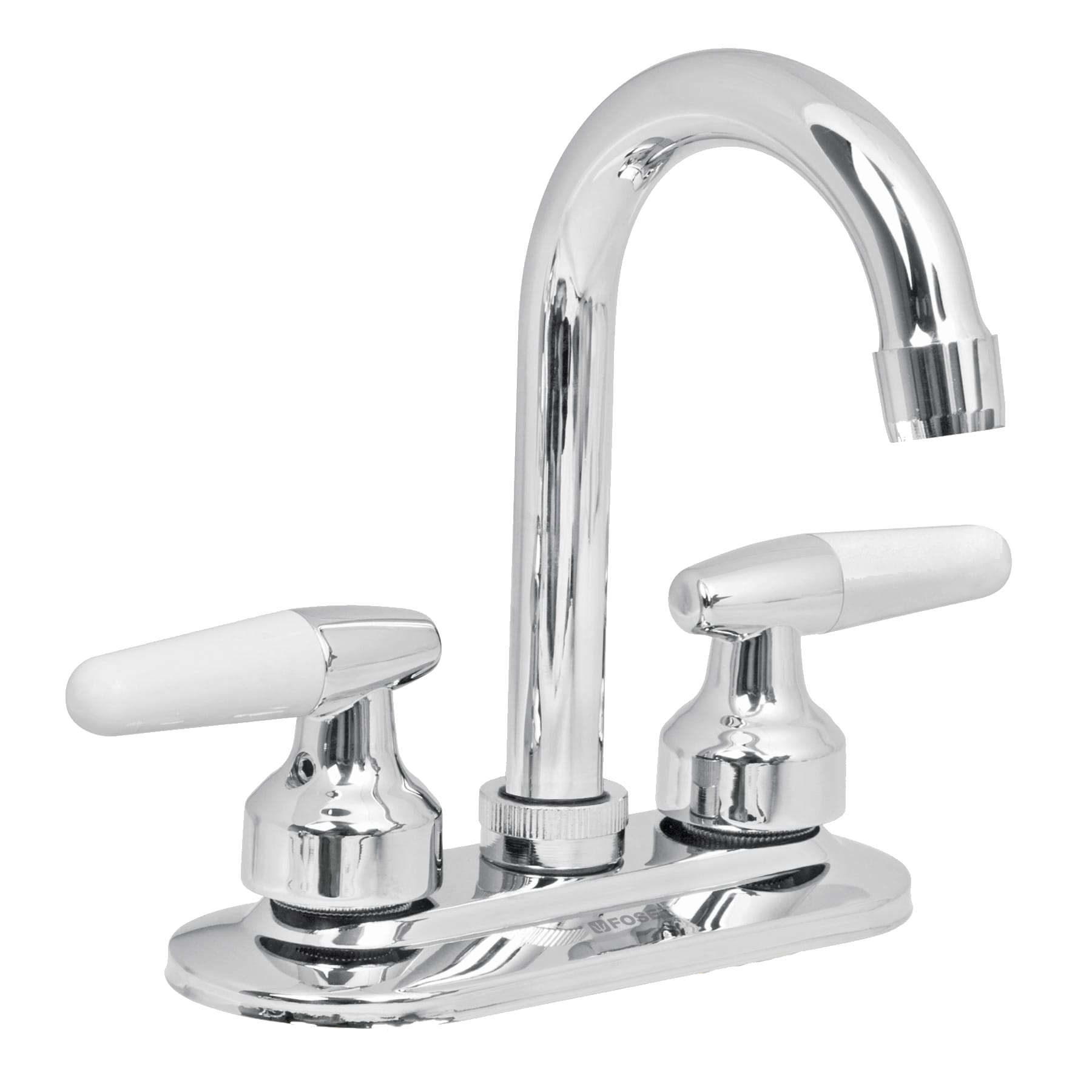 MEZCLADORA PARA LAVABO 4" CUELLO TIPO BAR TIPO CONO