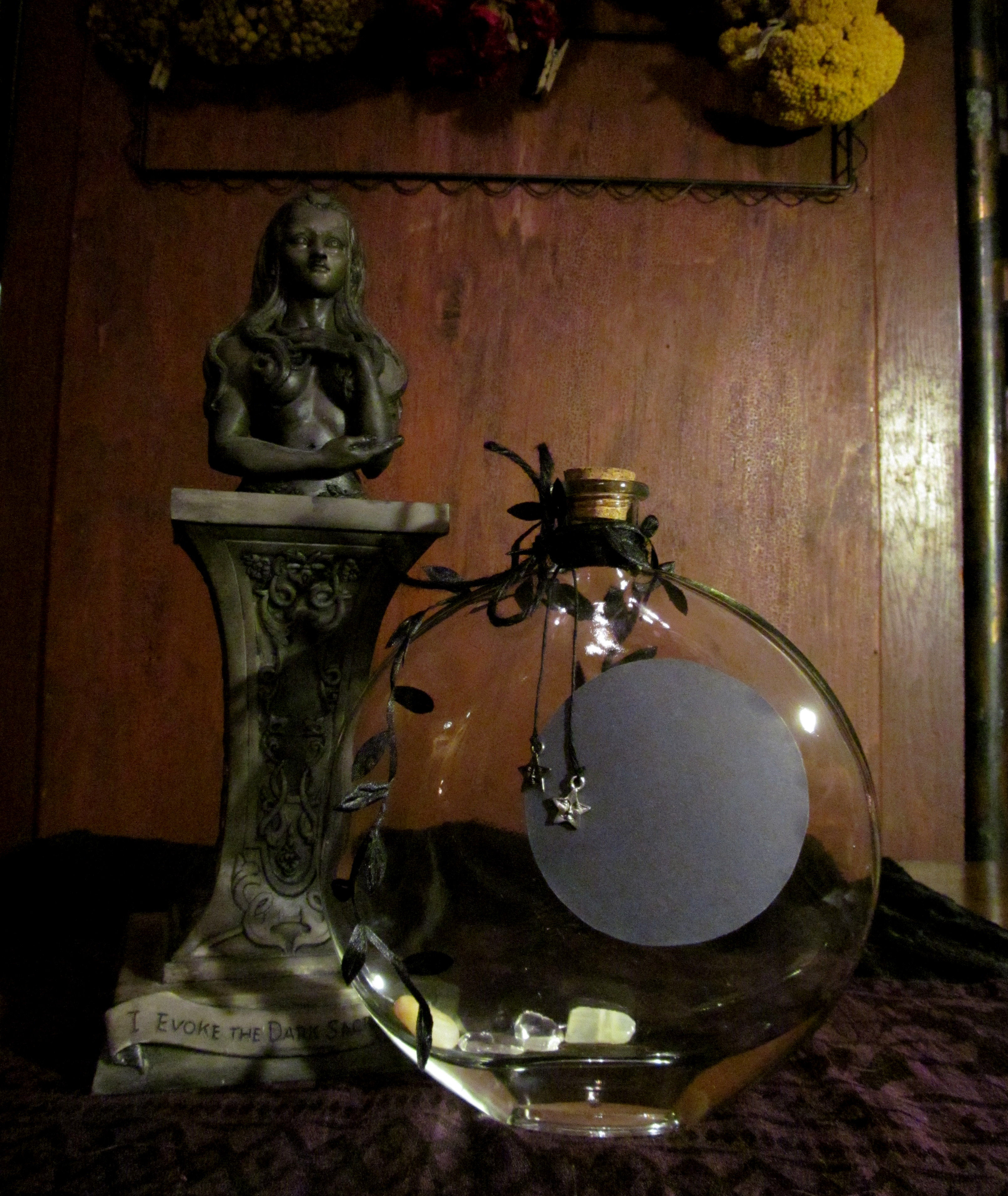 Dark Moon Blessed Water ~Spells, Spellwork, Altar, Ritual, offerings, Witchery