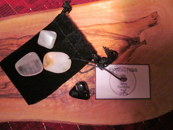Thumbnail: The Stone Drawer: EMPOWERMENT Pouches CHOOSE Your OWN, stones, pocket