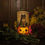 Thumbnail: Hoo's Samhain Owl: Parchment Collection Candleholder ~ Sabbats, pumpkin, Witch
