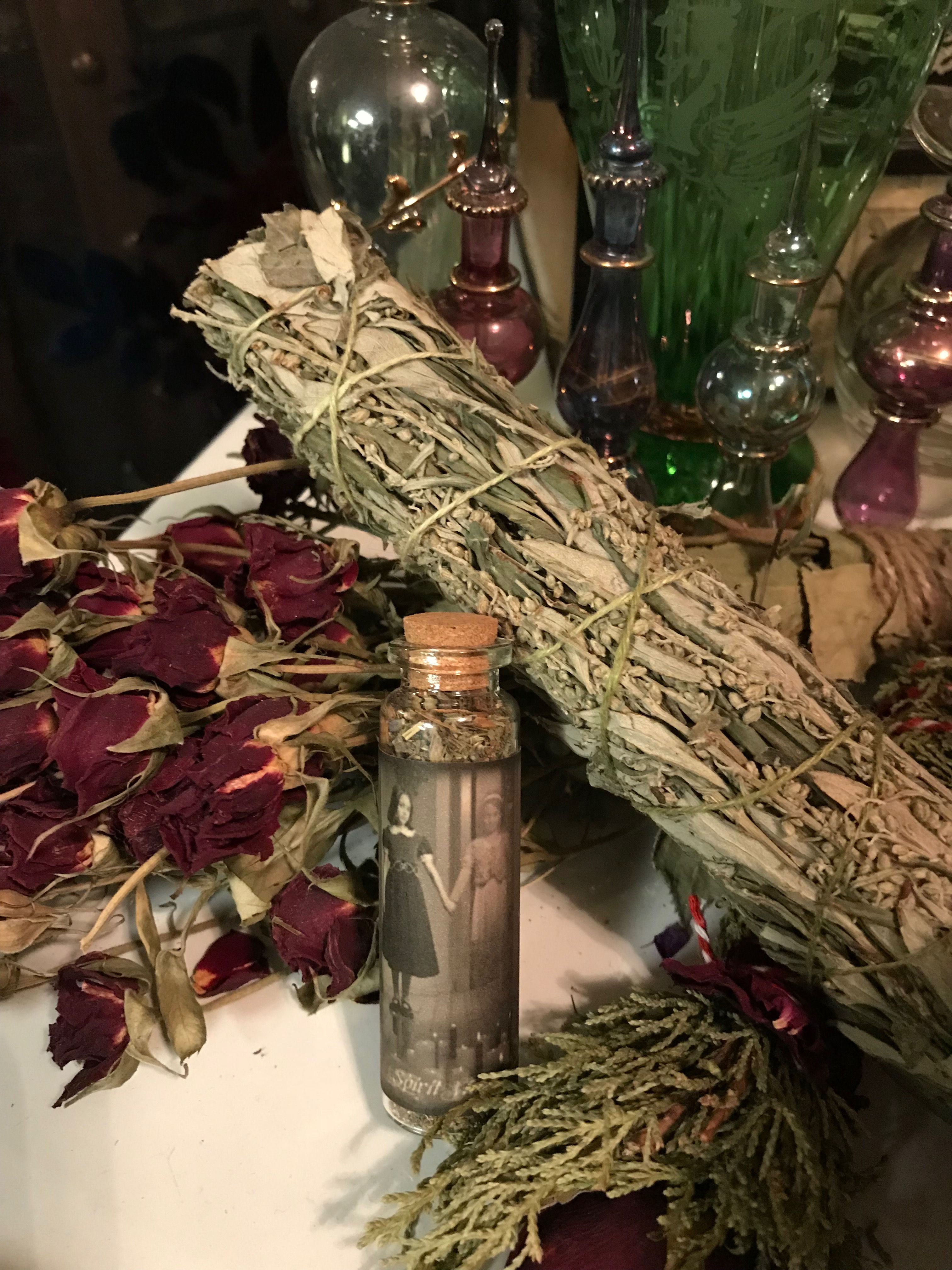 Spirit Summoning (Incense Blend): spells, spellwork, altar, ritual, ene