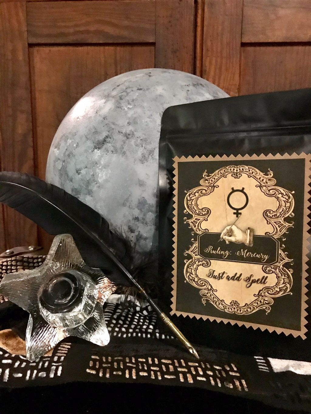 Ruling Planetary: Mercury (Just add spell kit): Cauldron, offering, ritual