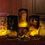 Thumbnail: The Mabon Harvest Candleholder set of 7: sabbats, altar, ritual, centerpiece