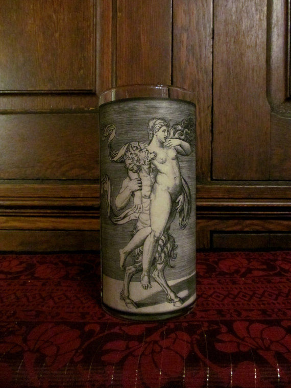 Pan: Parchment Collection Candleholder