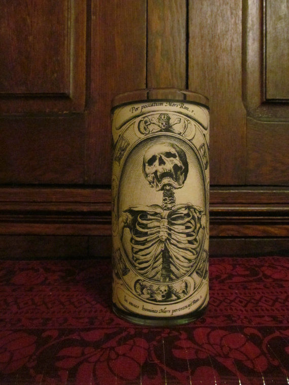 Moans of Death: Parchment Collection Candleholder