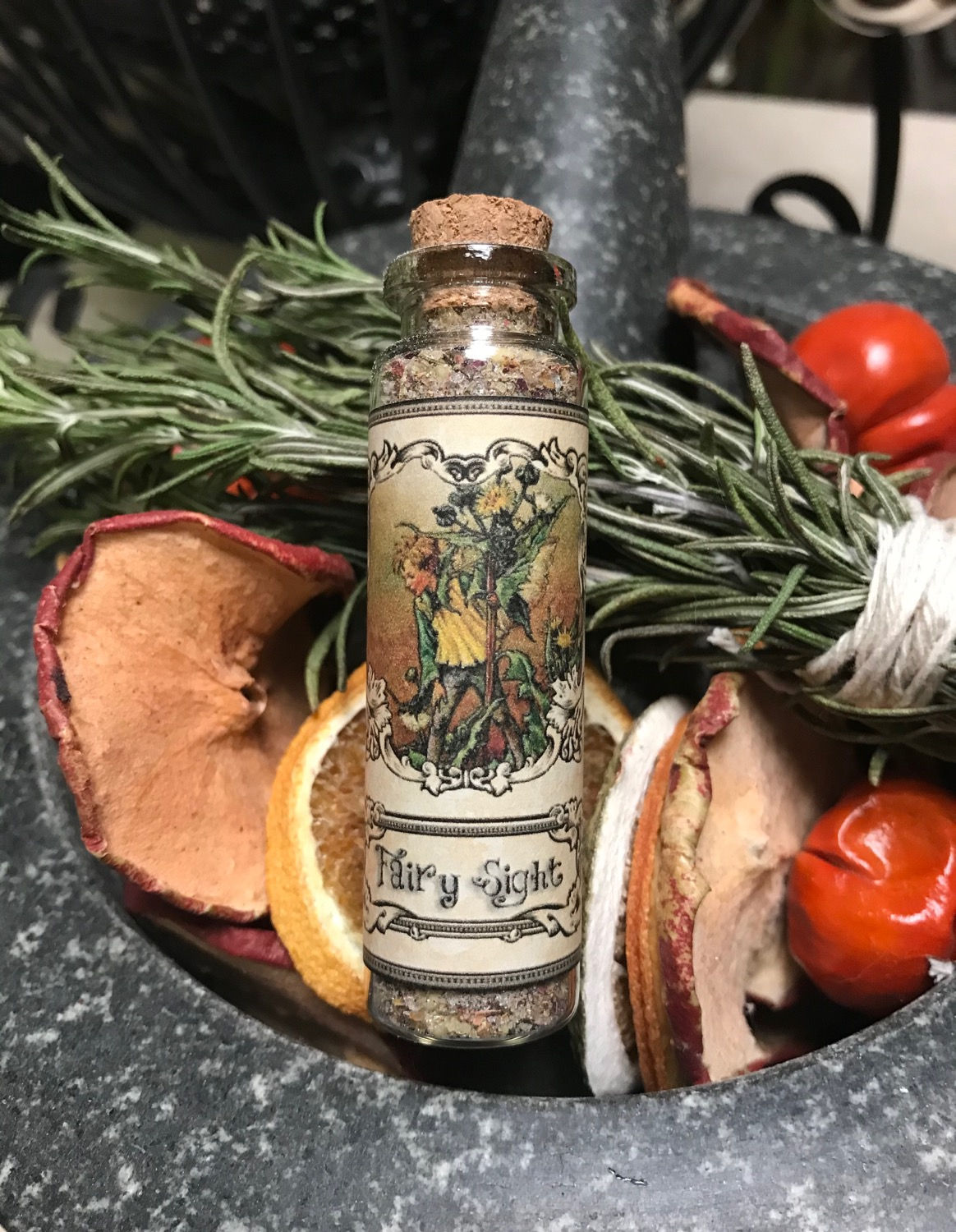 FAIRY SIGHT: (Faerie Incense Blend): mini box, meditation, Fae, fairies