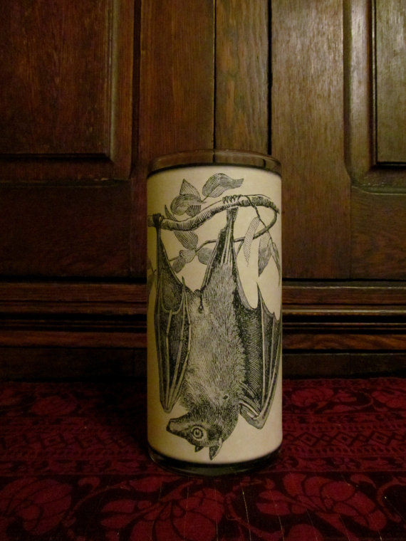 Fox Bat: Parchment Collection Candleholder