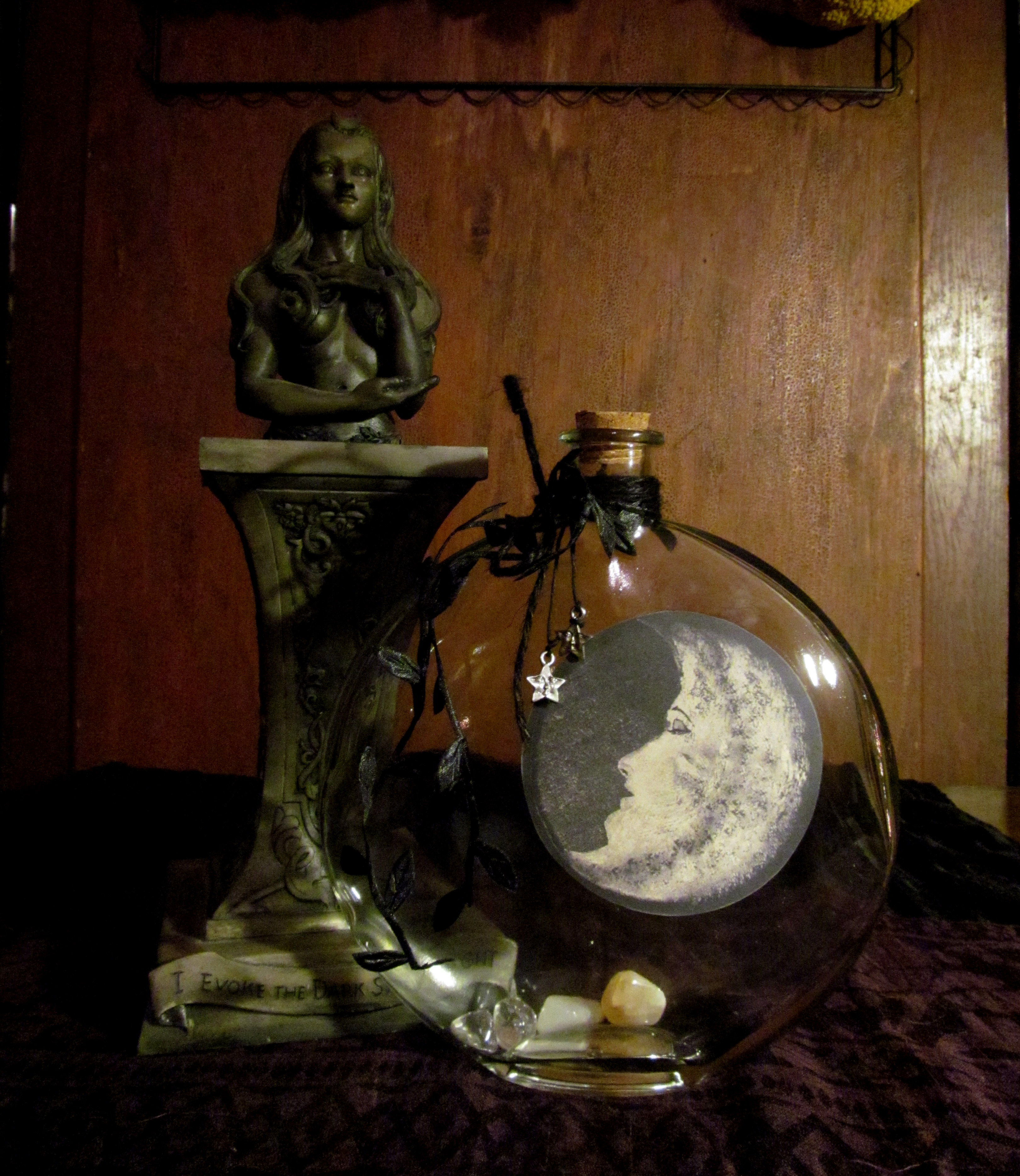 Waxing Moon Blessed Water ~Spells, Spellwork, Altar, Ritual, offerings, Wi
