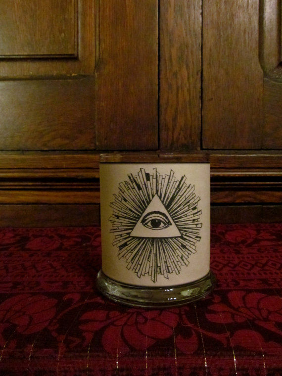 Vision Quest: Parchment Collection Candleholder