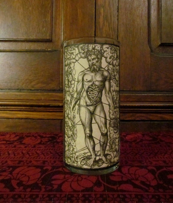 Thumbnail: Zodiac Man: Parchment Collection Candleholder