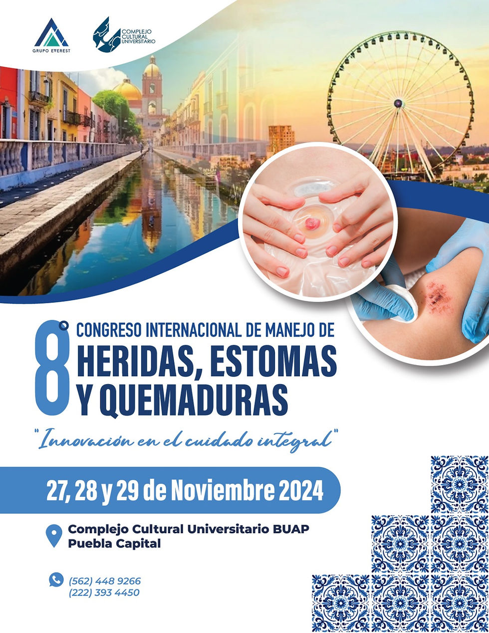 8vo Congreso Internacional De Manejo Heridas, Estomas y Quemaduras 